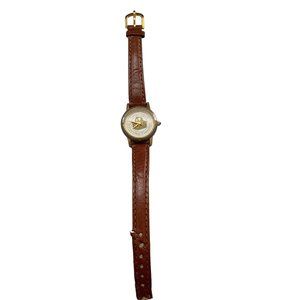Longaberger Independent Consultant Wrist Watch Leather Band *Needs New Band/Batt